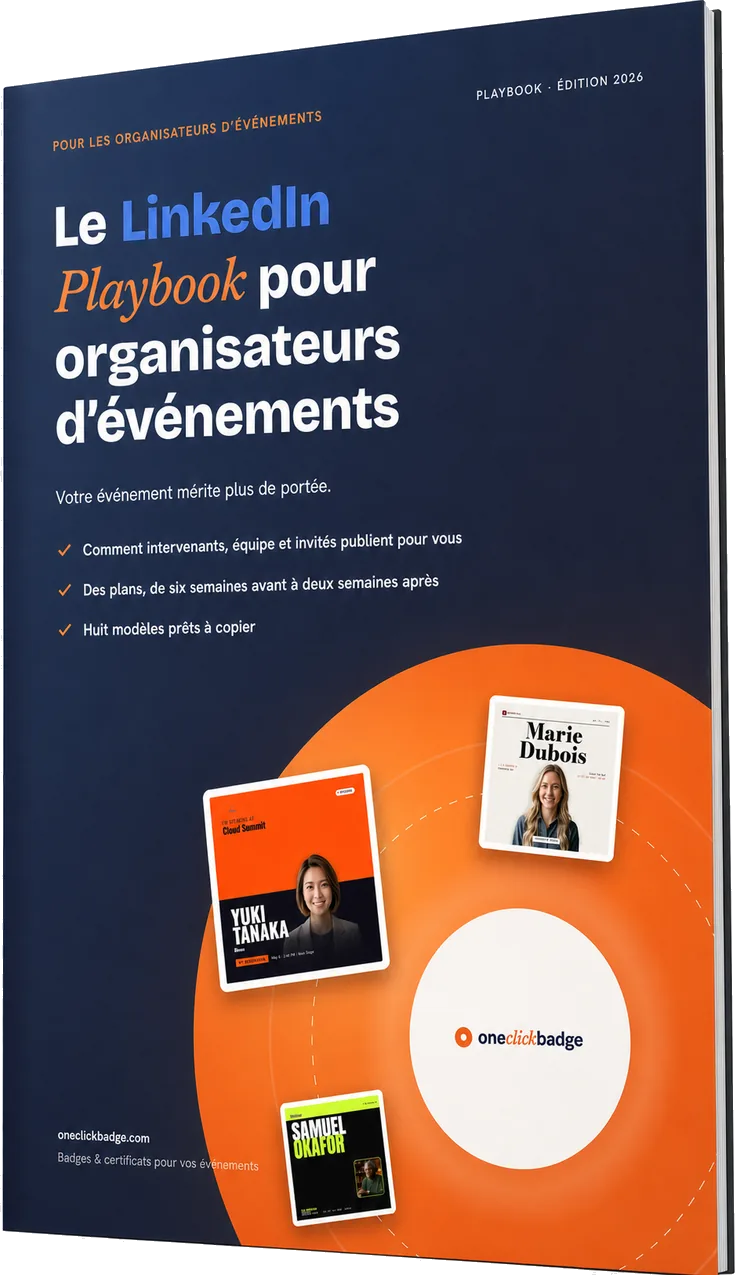 Le playbook LinkedIn pour les organisateurs d’événements en PDF