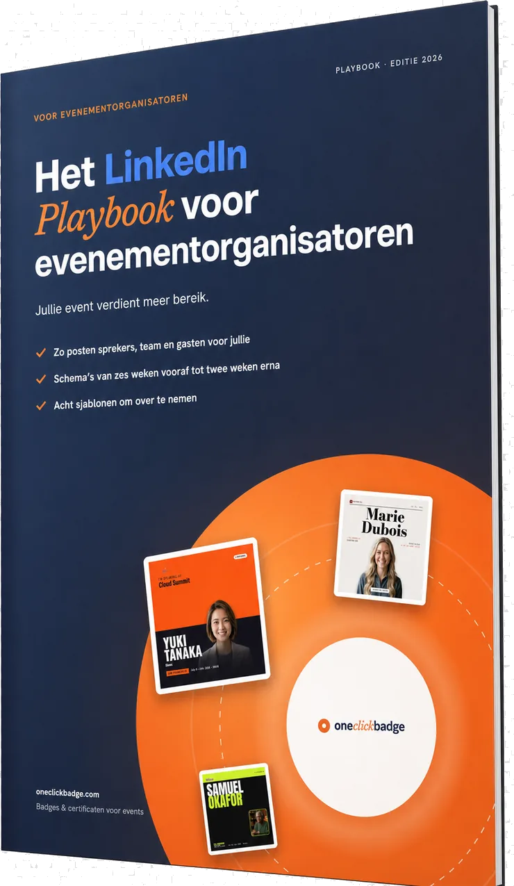 Het LinkedIn-playbook voor evenementorganisatoren als pdf